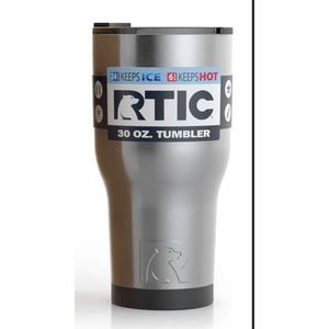 Rtic 30 Oz. Double Wall Insulated Tumbler - Stainless New.